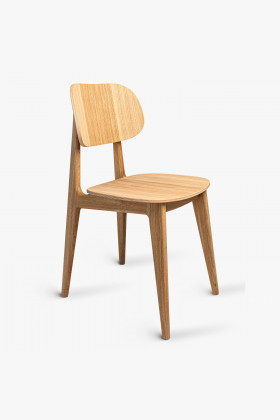 Esszimmerstuhl aus Eichenholz skandinavisch ergonomisch